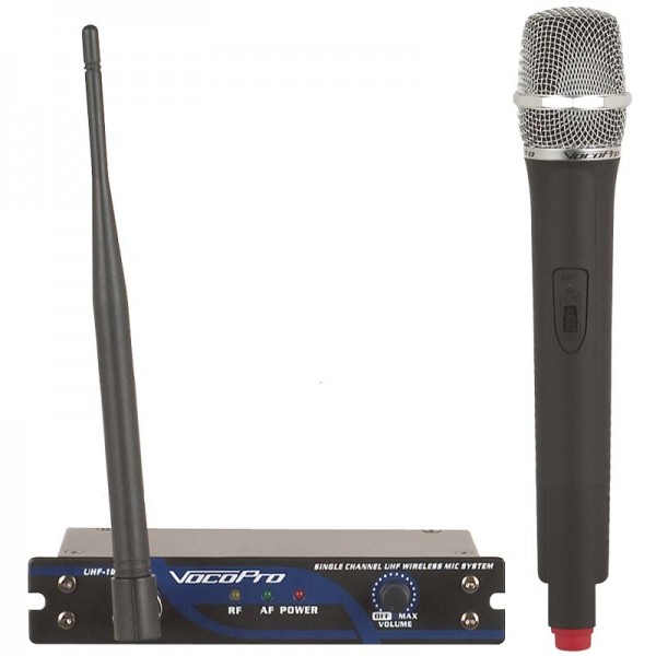 VocoPro UHF-18 Single Channel Wireless Microphone